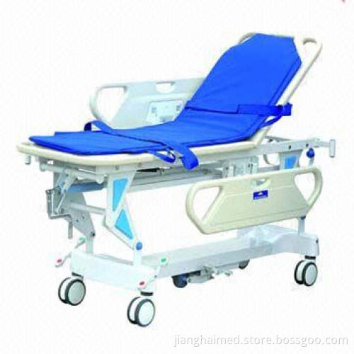 Stretchers, fashionable appearance, adjustable angle for bed and headboard, removable IV pole